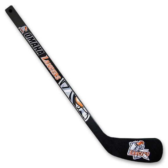 Picture of Omaha Lancers Hockey Black Mini Stick