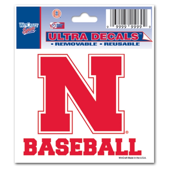 Picture of Nebraska BASEBALL Decal