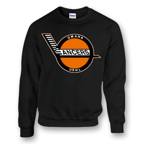Lawlor's Custom Sportswear Omaha Lancers Retro Crewneck Sweatshirt