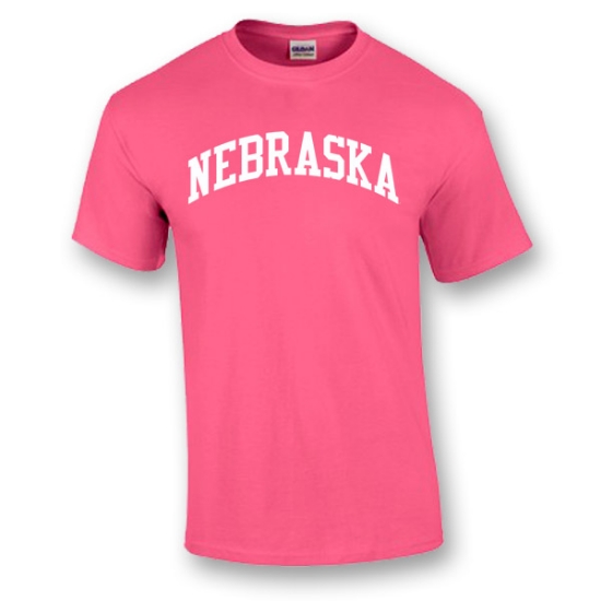 Picture of Nebraska Neon Arched T-Shirt