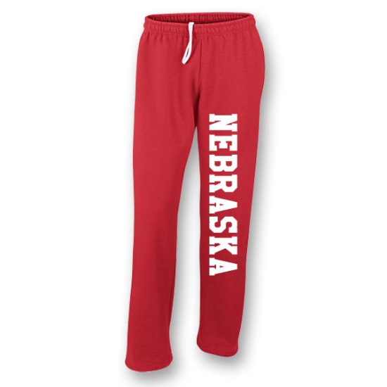 nebraska men's sweatpants