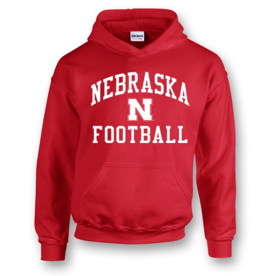 Picture of Nebraska Football Hooded Sweatshirt (NU-127)