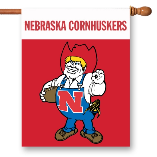 Picture of Nebraska Cornhuskers College Vault Banner Flag