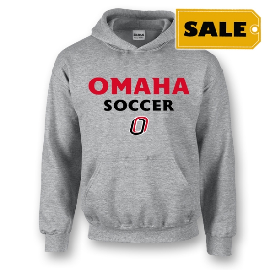 Lawlor's Custom Sportswear UNO Omaha Soccer Hoodie