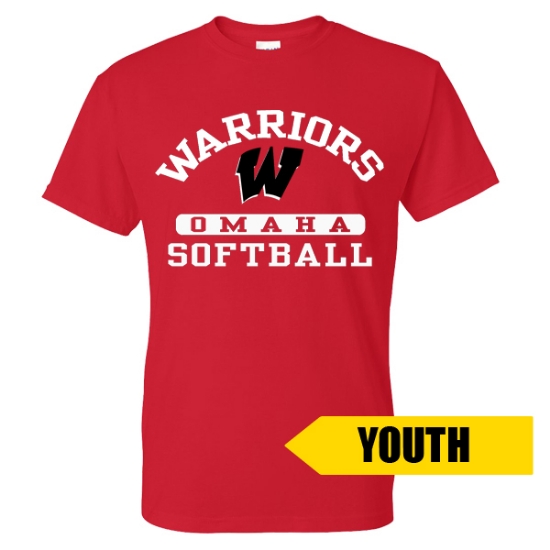 Picture of Warriors Softball Cotton T-Shirt | Youth