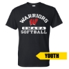Picture of Warriors Softball Cotton T-Shirt | Youth