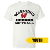Picture of Warriors Softball Cotton T-Shirt | Youth