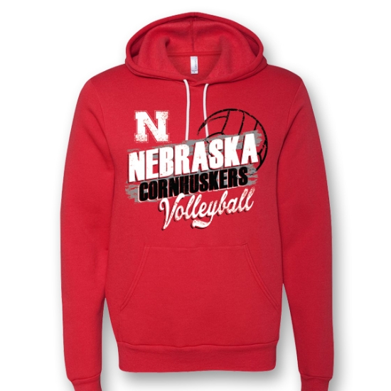 Picture of NU Cornhuskers Volleyball Hooded Sweatshirt