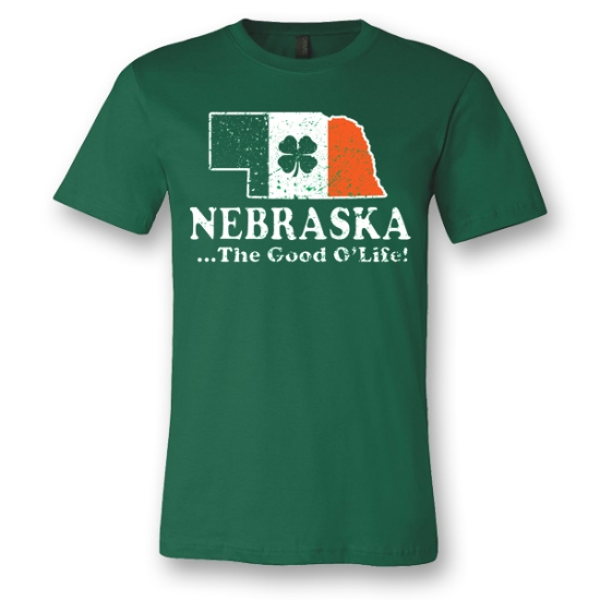Picture of Nebraska Irish Good Life T-Shirt
