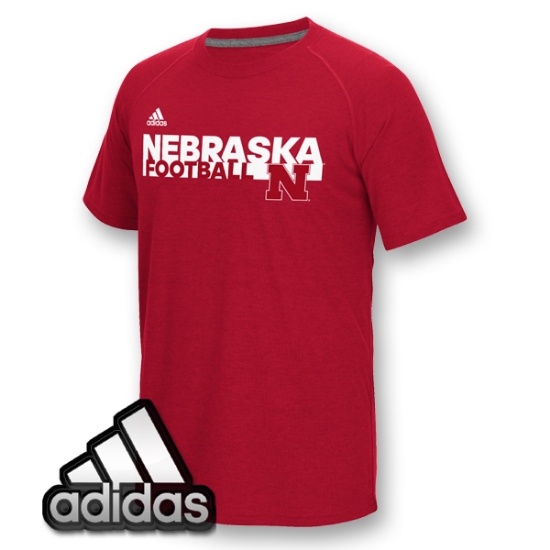 Picture of NU Adidas® Sideline Grind Football T-Shirt