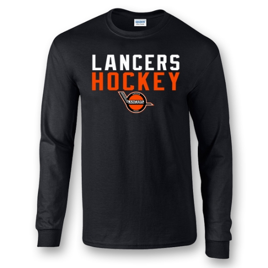Picture of Lancers Stacked Retro Long Sleeve Shirt