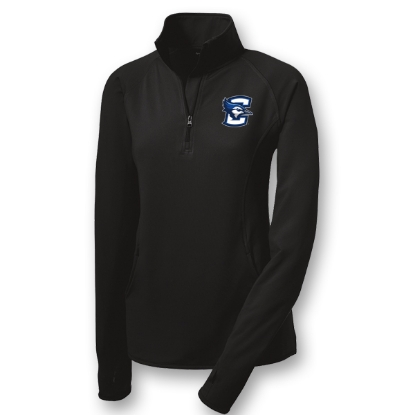 Picture of Creighton Ladies  Sport Stretch ¼ Zip Pullover
