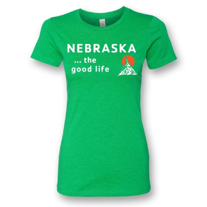 Picture of Nebraska Good Life T-Shirt | Ladies