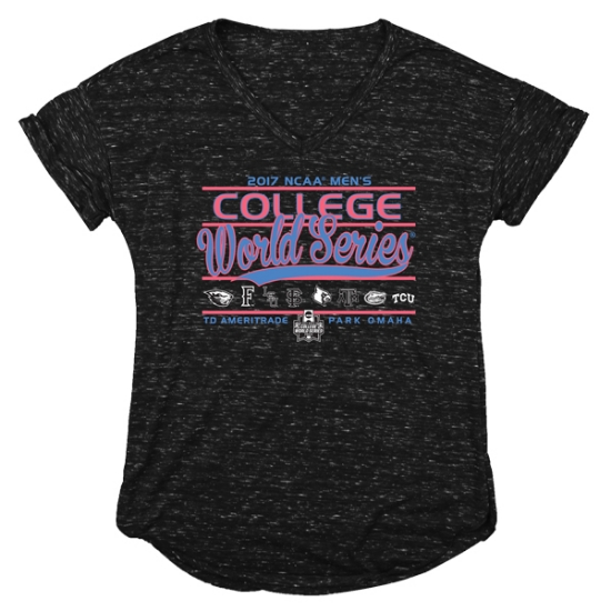 Picture of 2017 CWS Stoked Confetti T-Shirt | Ladies