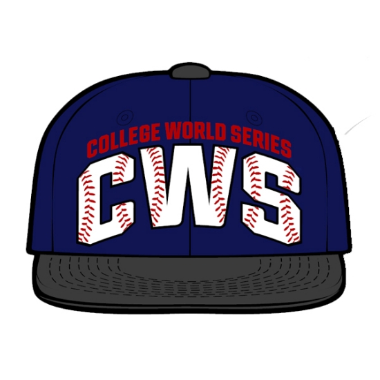 Picture of 2017 CWS Z Baseball Stitches Hat | Stretch Fit