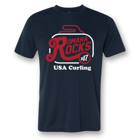 Picture of USA Curling Omaha Rocks Sport T-Shirt