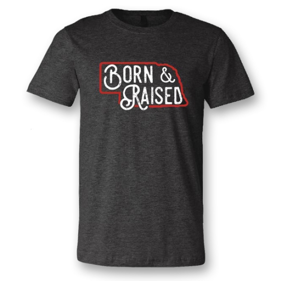 Picture of Nebraska Born & Raised T-Shirt