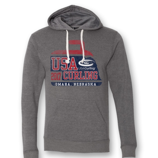 Picture of USA Curling Stone Hooded Sweatshirt