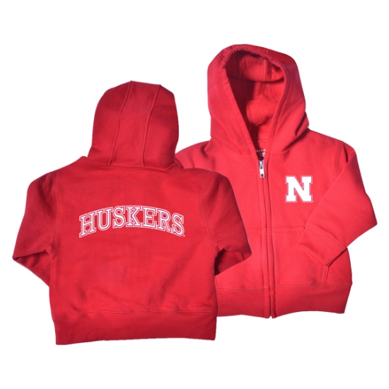 Picture of Nebraska Classic Full Zip Hoodie | Infant