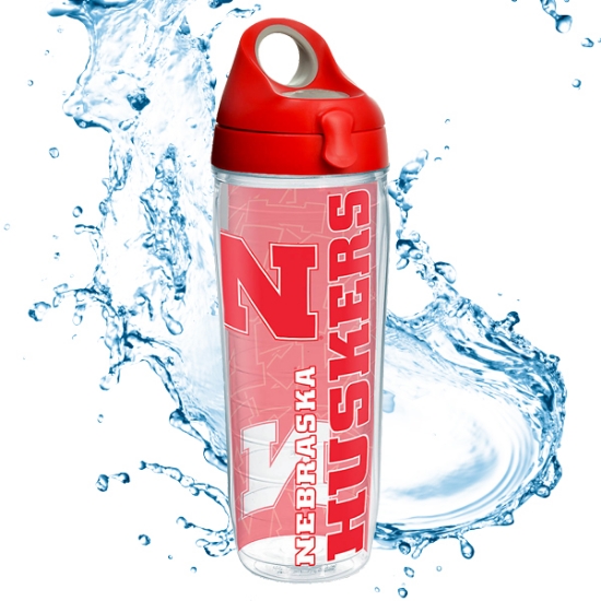 Picture of Nebraska 24oz Pride Wrap Water Bottle