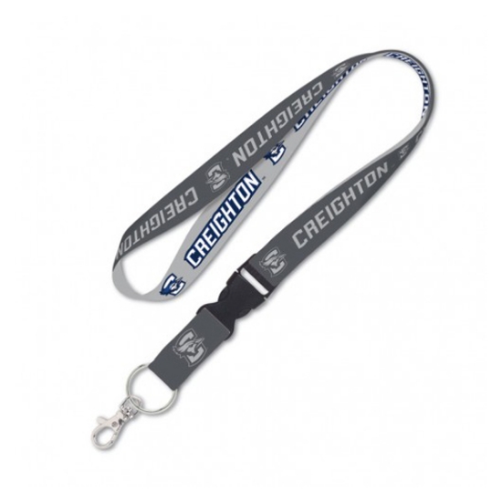Picture of Creighton Greyscale Lanyard with Detachable Buckle