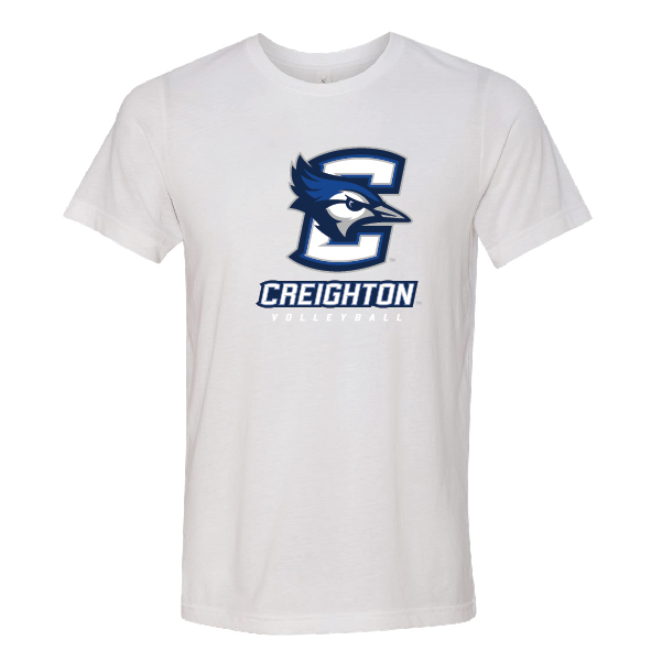 Creighton Volleyball Triblend T-Shirt | Unisex | Lawlor's Custom Sportswear