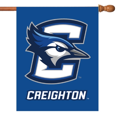 Picture of Creighton Bluejay Banner Flag