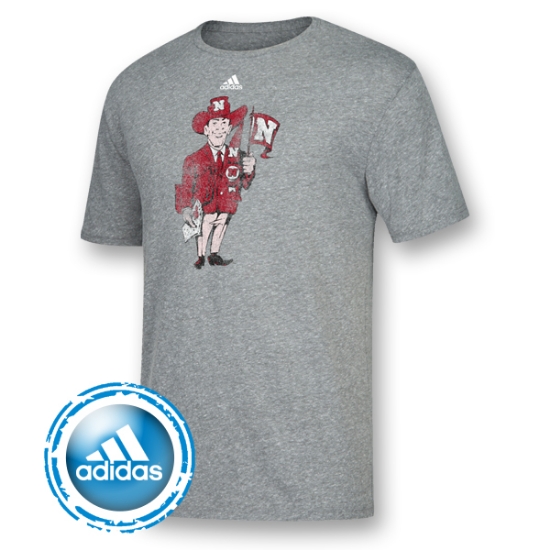 Picture of NU Adidas® Harry Husker Tee