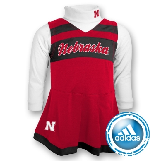 Picture of Nebraska Adidas® Cheerleading Jumper | Toddler