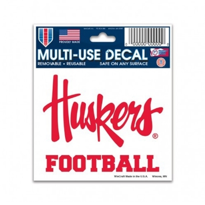 Picture of Nebraska FOOTBALL Decal