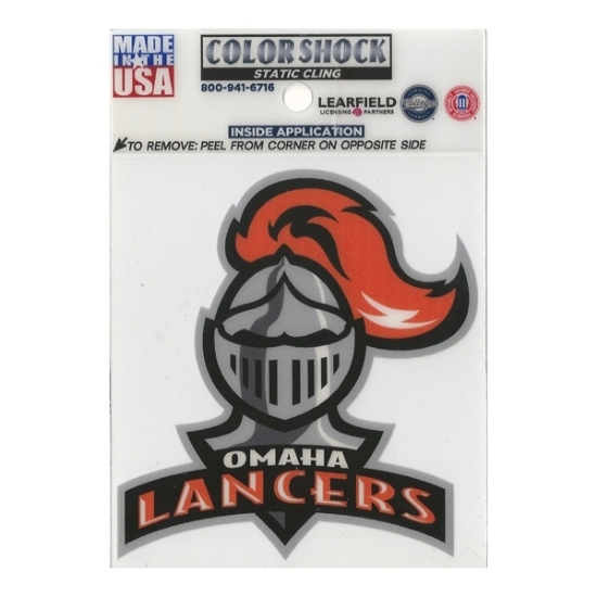 Picture of Omaha Lancers Color Shock™ Static Cling