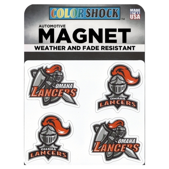 Picture of Omaha Lancers Color Shock™ Mini Magnets