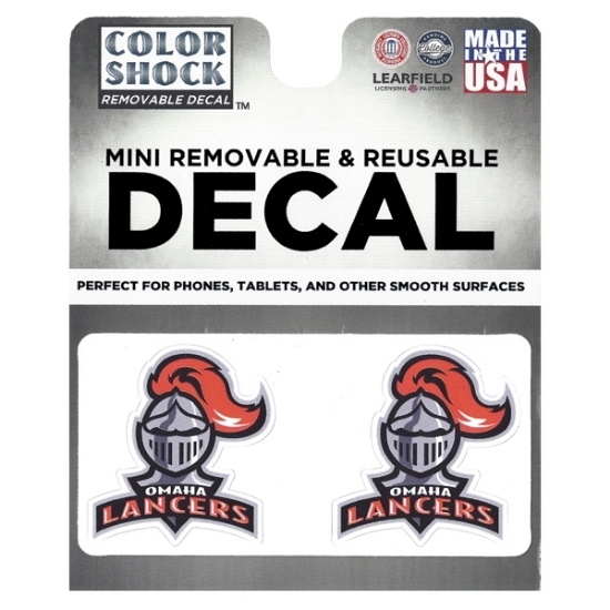 Picture of Omaha Lancers Color Shock™ Mini Removable Decal