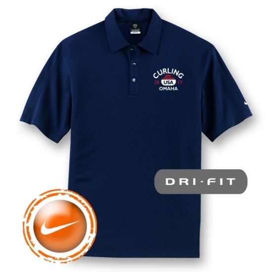 Lawlor s Custom Sportswear USA Curling Nike Tech Sport Polo