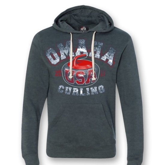 Picture of USA Curling Hammer Hooded Sweatshirt