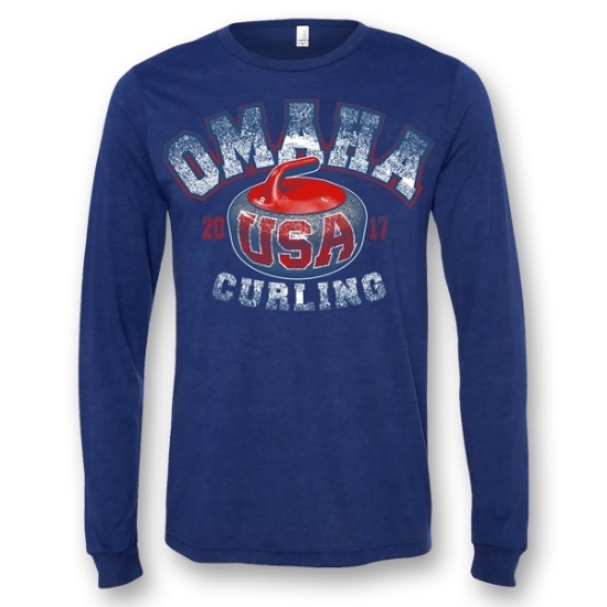 Picture of USA Curling Hammer L/S T-Shirt