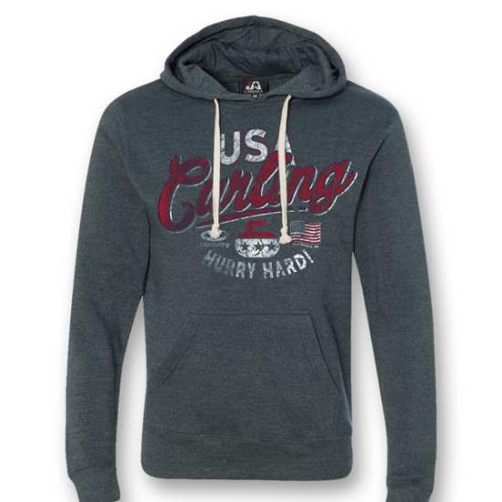 Picture of USA Curling Hurry Hard Hooded Sweatshirt