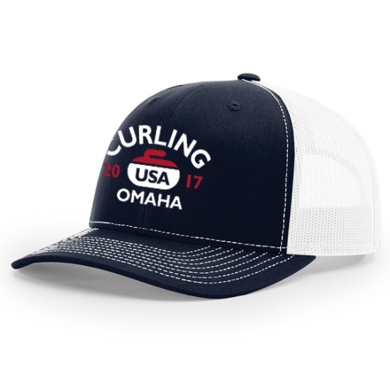 Picture of USA Curling R112 Trucker Hat | Snapback