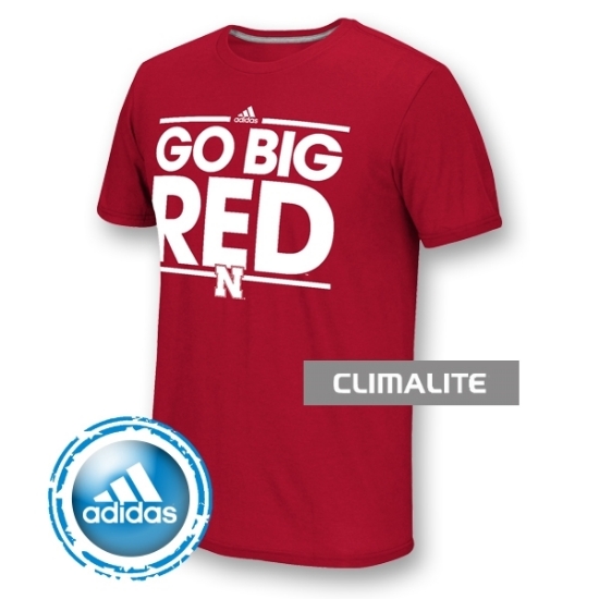 Picture of NU Adidas® Go Big Red Tee