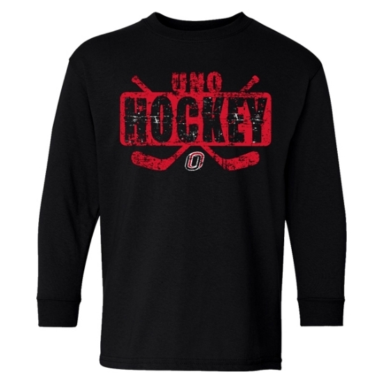 Picture of UNO Hockey Youth Cross-Check Long Sleeve Shirt