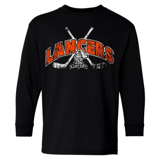 Picture of Lancers Youth Cross-Check Long Sleeve Shirt