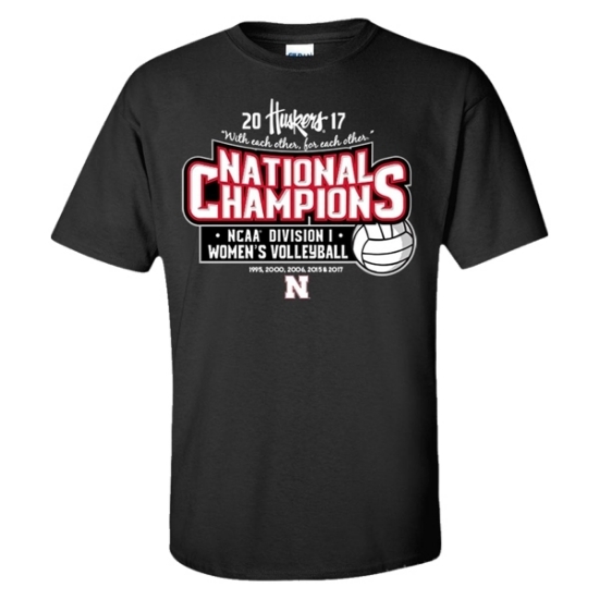 Picture of NU 2017 NCAA Women's Volleyball National Champions Short Sleeve Shirt