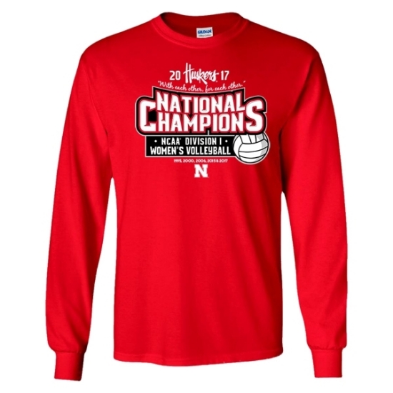 Picture of NU 2017 NCAA Women's Volleyball National Champions Long Sleeve Shirt