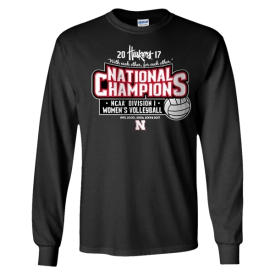 Picture of NU 2017 NCAA Women's Volleyball National Champions Long Sleeve Shirt