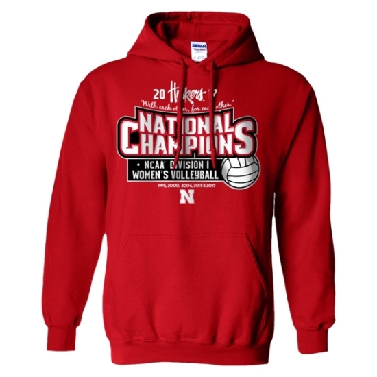 Picture of NU 2017 NCAA Women's Volleyball National Champions Hooded Sweatshirt