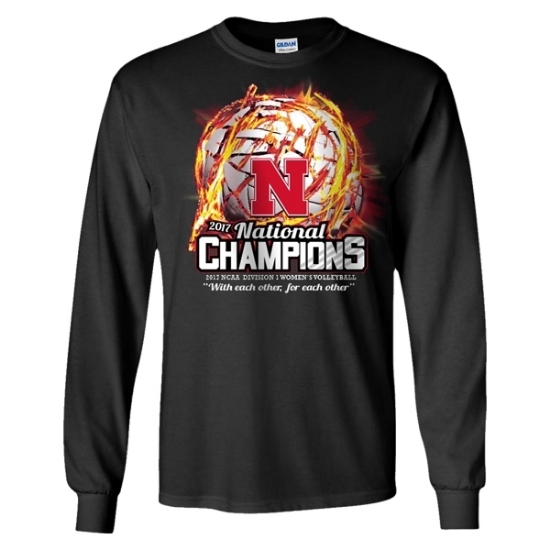 Picture of NU 2017 NCAA Women's Volleyball National Champions Long Sleeve Shirt