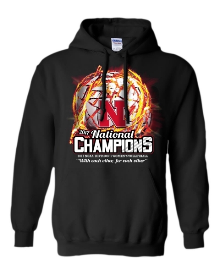 Picture of NU 2017 NCAA Women's Volleyball National Champions Hooded Sweatshirt