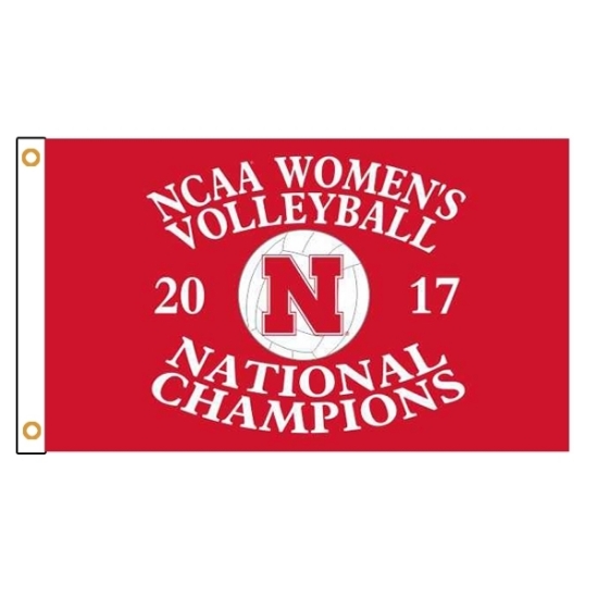 Picture of NU 2017 NCAA Women's Volleyball National Champions Sublimated Flag
