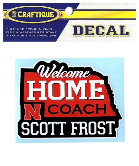 Picture of NU Decal | State Welcome Home Coach