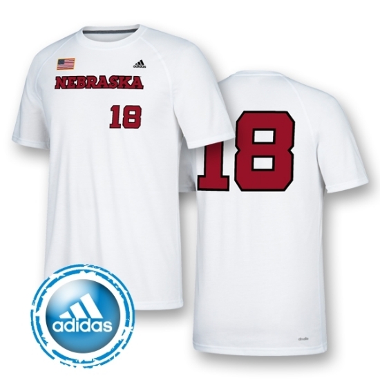 Picture of NU Adidas® Baseball Jersey Short Sleeve Shirt